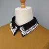 Retro Rhinestone False Collar. Luxurious Beaded and Shiny In Spring, Summer, Autumn and Winter. Handmade with Nailed Beads. Retr