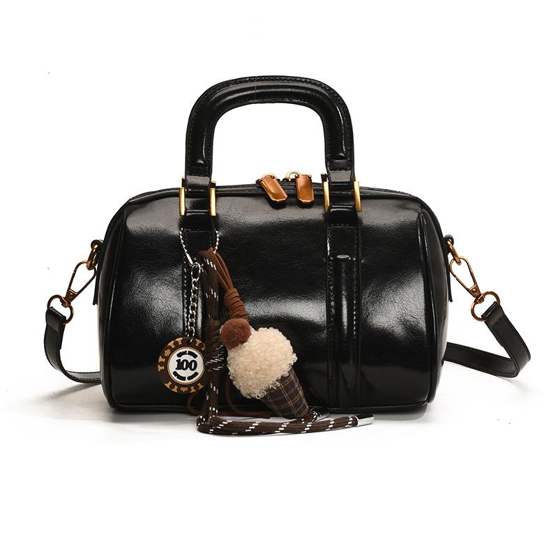 

Новая модная нишевая дизайнерская сумка-мессенджер, универсальная портативная женская сумка, сумка-подушка Without pendant чёрный