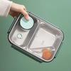 with Tableware Lunch Boxes 2/3 Grid Food Container Kitchen Accessory Picnic Box  Adults
