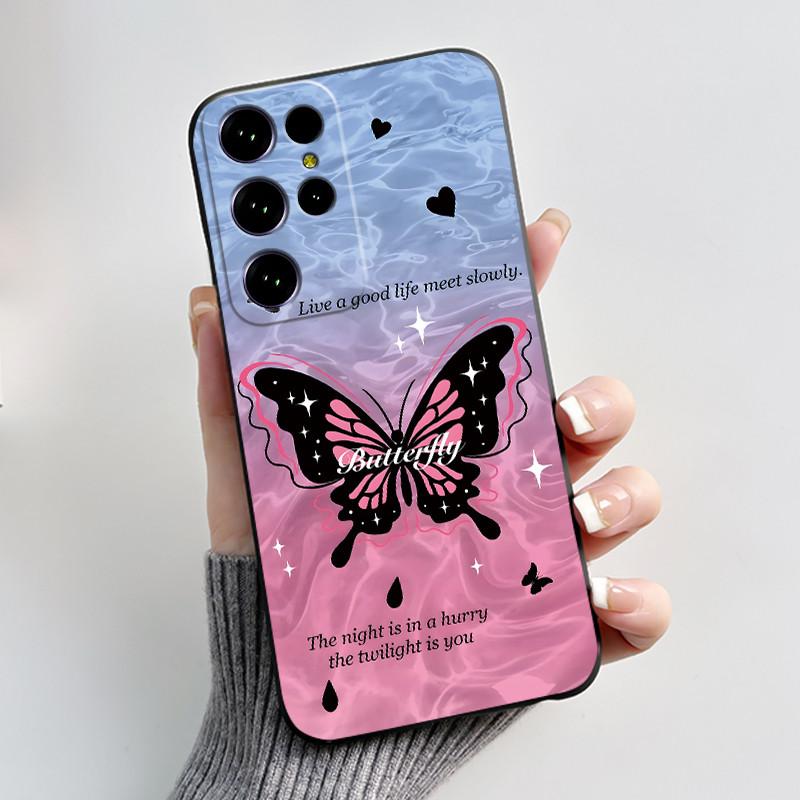 Custodia Per Oukitel C61/C61 Pro/C61 GT Custodia Estetica Gatto Carino Cartone Animato Nero Morbido Silicone Cover Posteriore Antiurto TPU Custodia per Telefono