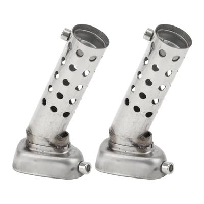 2pcs Motorcycle Inner Silencer Inner Baffle Silencer Silencer Exhaust Baffle Volume Adjustment Exhaust Muffler