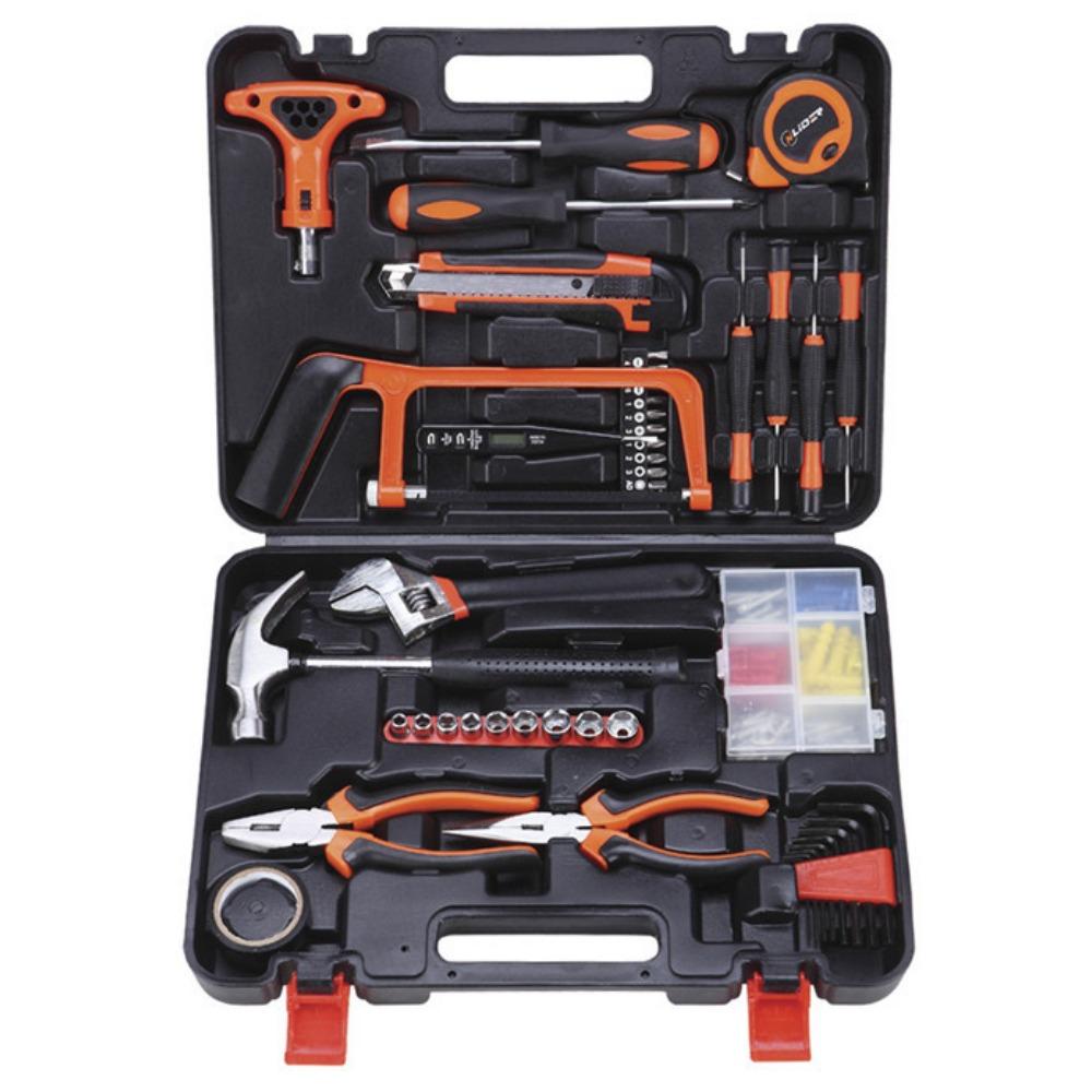 Multifunctional Household Hardware Tool Set, Electrician Woodworking Set Combination Maintenance Portable Toolbox