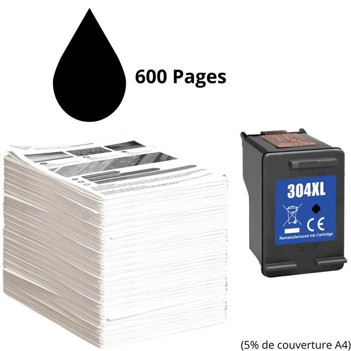 Ink Cartridge - HP - 304XL - Black - Compatible with DeskJet and Envy - XL