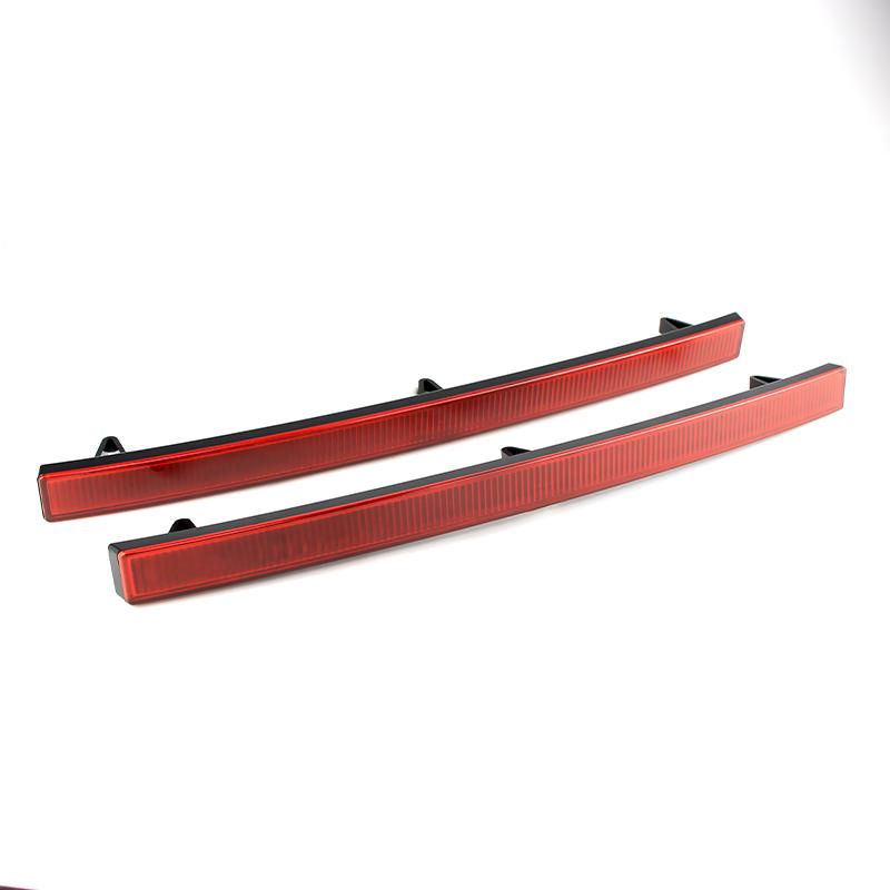 2 Pezzi Per Chevrolet Corvette C7 2014-2019 Specifica OE 84031888, 84031887 Lenti Riflettori Paraurti Posteriori Sinistro Destro Lente Rossa