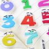 6/12pcs 3D Bubble Stickers Cartoon Numbers and Letters Various Styles Reusable Children Sticker Toys Birthday Gift for Boys TMZ