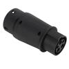 Conector de carregamento EV Adaptador de carregamento para veículos elétricos Tipo 1 para Tipo 2 Proteção IP54 16A32A