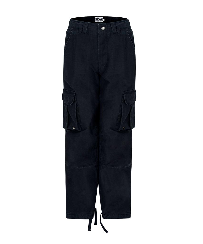Peullijeunopallou Tex Wide Work Pants (New Color) (Washed Black)