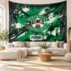 Hibernian FC Wandteppich, Wandbehang aus weichem Stoff, Dekorative Kulisse für Schlafzimmer Heimwandkunst