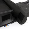Bruce Shark Motorcycle Round Saddle Tool Waterproof PU Side Black & Saddlebag, Barrel, Bag, Bag, Bag,
