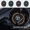 2pcs Silica Gel Car Coaster Water Cup Holder Anti Slip Pad Mat For Mercedes Benz W211 W124 W176 W177 C180 C200 C260 C300 GLC CLE BFGIJ1