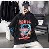 Tricouri pentru bărbați Tricouri cu literă Imprimare grafică Tricouri marca de modă pentru bărbați Îmbrăcăminte pentru bărbați Tricou casual Barbat Vară Coreeană Retro