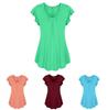 Plus Size Women's Summer Short Sleeve Blouse T Shirt Tops Casual Loose Tunic Tee For Effortless Style And Comfort