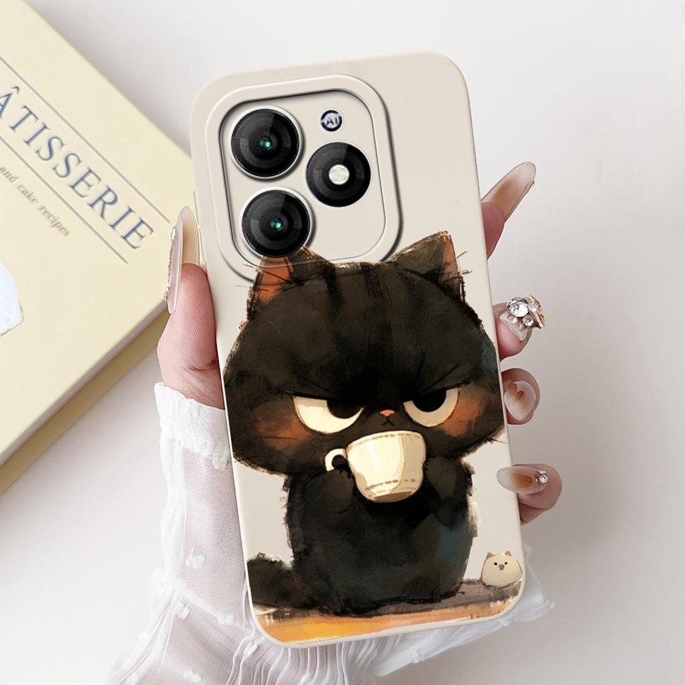 For Itel A70 A665L Case Soft Silicone Fashion Rabbit Phone Cover For Itel A 70 A70 Fundas ItelA70 Casing Shockproof Cover