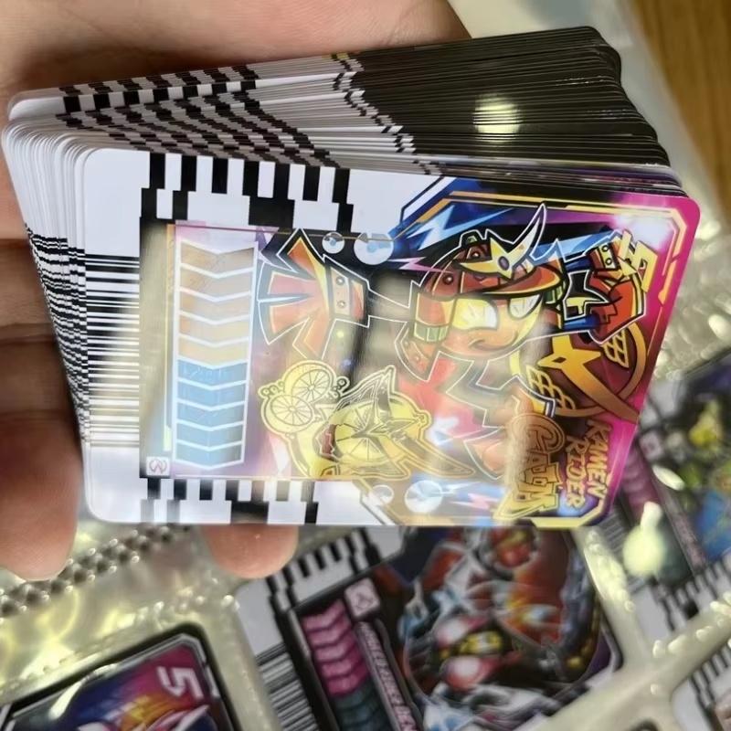 Anime Kamen Rider Gotchard Series Self-Made Adhesive Card Can Linked To Dx Transform Waist Belt Driver Collection Card Gift Toy