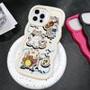Pouzdra na mobilní telefony pro iPhone 11 13 XR 15 Pro Max 12 14 Pro Max Pouzdro pro iPhone 16 7 Plus 8 Plus XS Max 15 Plus Macaron Cartoon Roztomilé proti pádům Voděodolné