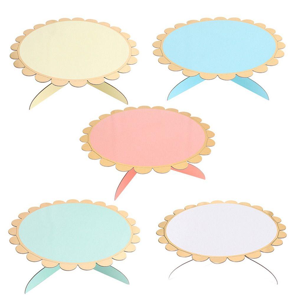 Multicolor Cake Stand Paper Cake Plate Creative Cupcake Display Rack  Wedding