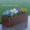 HANDUNYOU Outdoor Anti-Corrosion Solid Wood Planter Box