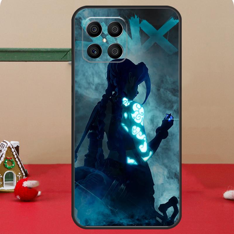 

Arcane Jinx Vi Anime For Huawei Honor Magic 5 Lite X8 X9 50 70 P20 P30 P40 P50 P60 Pro Nova 9 5T P Smart Z Case Huawei P40 Lite 4G