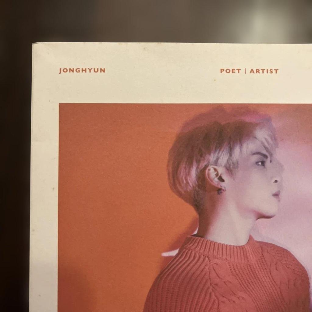 [USED] Jonghyun - POET / ARTIST (Import Edition)