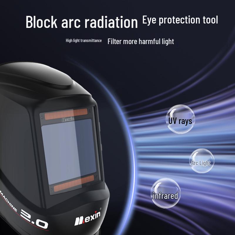 MEIXINOM-800H Auto-Darkening Welding Helmet, Electric Arc Protection Mask