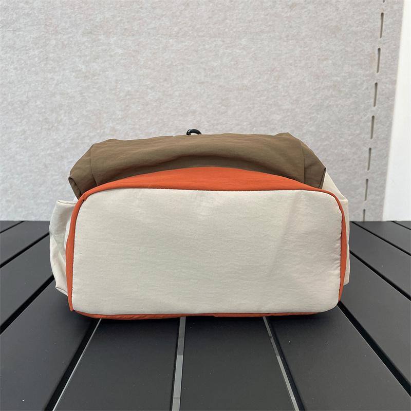 Color Block Schoolbag Women's Backpack Large Capacity Student Backpack