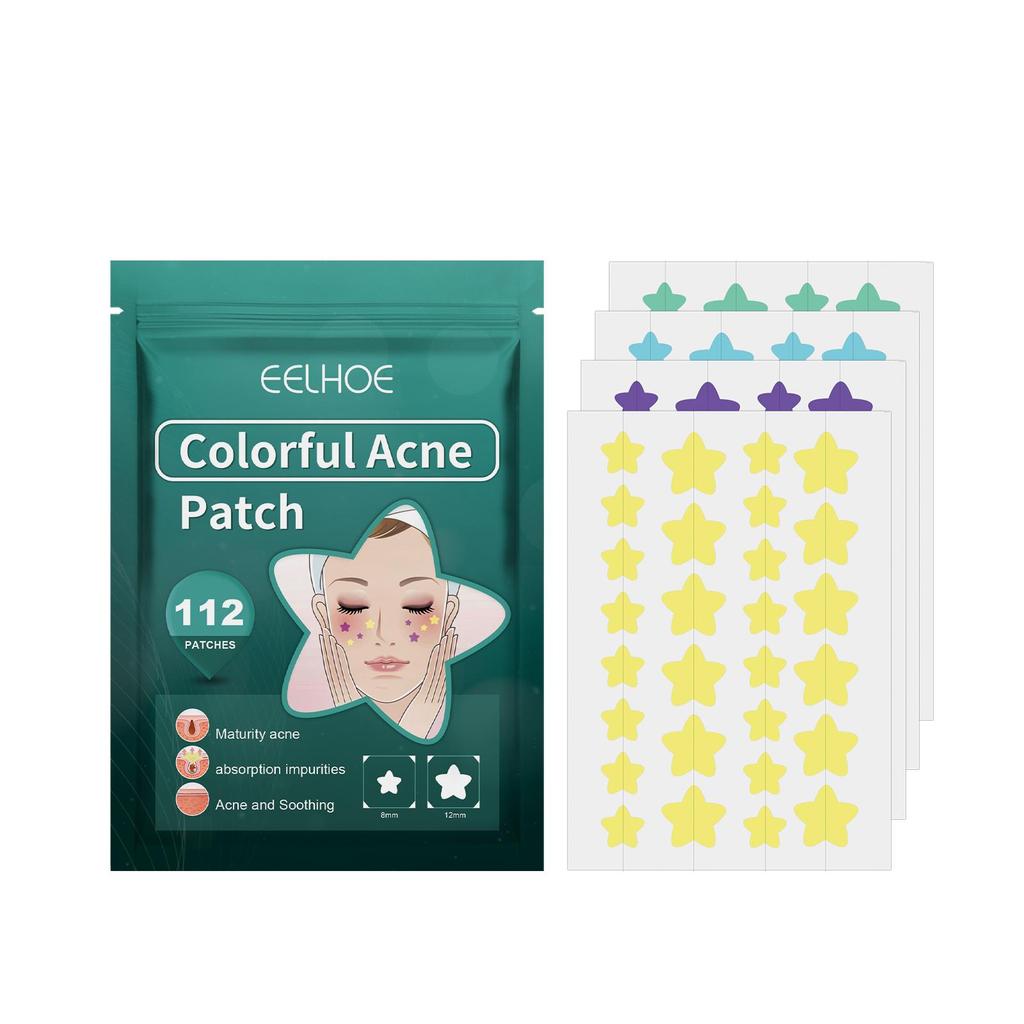 112pcs Acne Pimple Patch / Acne Treatment Stickers / Pimple Remover/Blemish Spot Face Skin Care