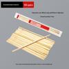 Nuoxian Disposable Round Bamboo Chopsticks (1000 Pairs)