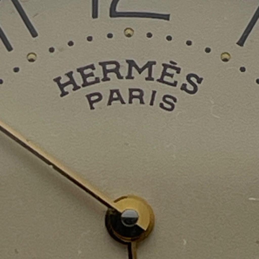 Used HERMES Profile Beige Dial Working Item Ladies A26-914
