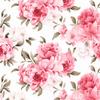 Royal Velvet Fabric Polyester For Sewing - Motif Flowers - Rdx2542