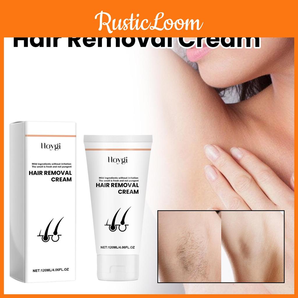 Mild Hair Removal Cream 120ml Refreshing Nourishing Smooth Gentle Skin Care