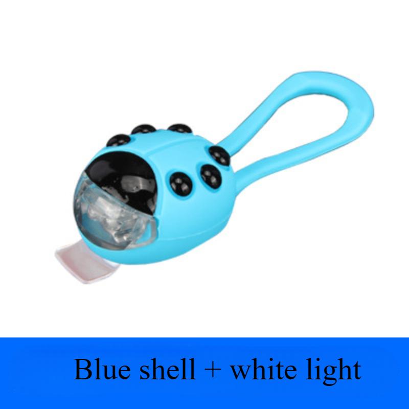 Children's Balance Car Light Ladybug Light Night Riding Frog Light Scooter Warning Children's Car Bicycle Front Light LED Tail Light