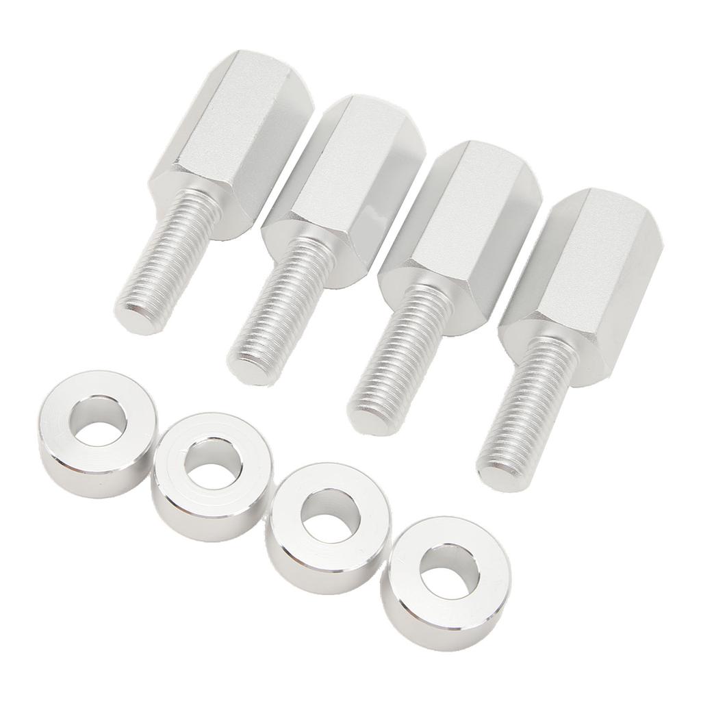 4PCS 1.5 Inch Seat Riser Easy To Install 1.5 To 2.0 Inches Seat Lift Mounts for Maverick X3 All Years Black