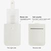 Faux Leather Card Holder Large Capacity Pull-out 6 Slots Solid Color Button Slim Minimalist Portable Business Card Bank Card Driver