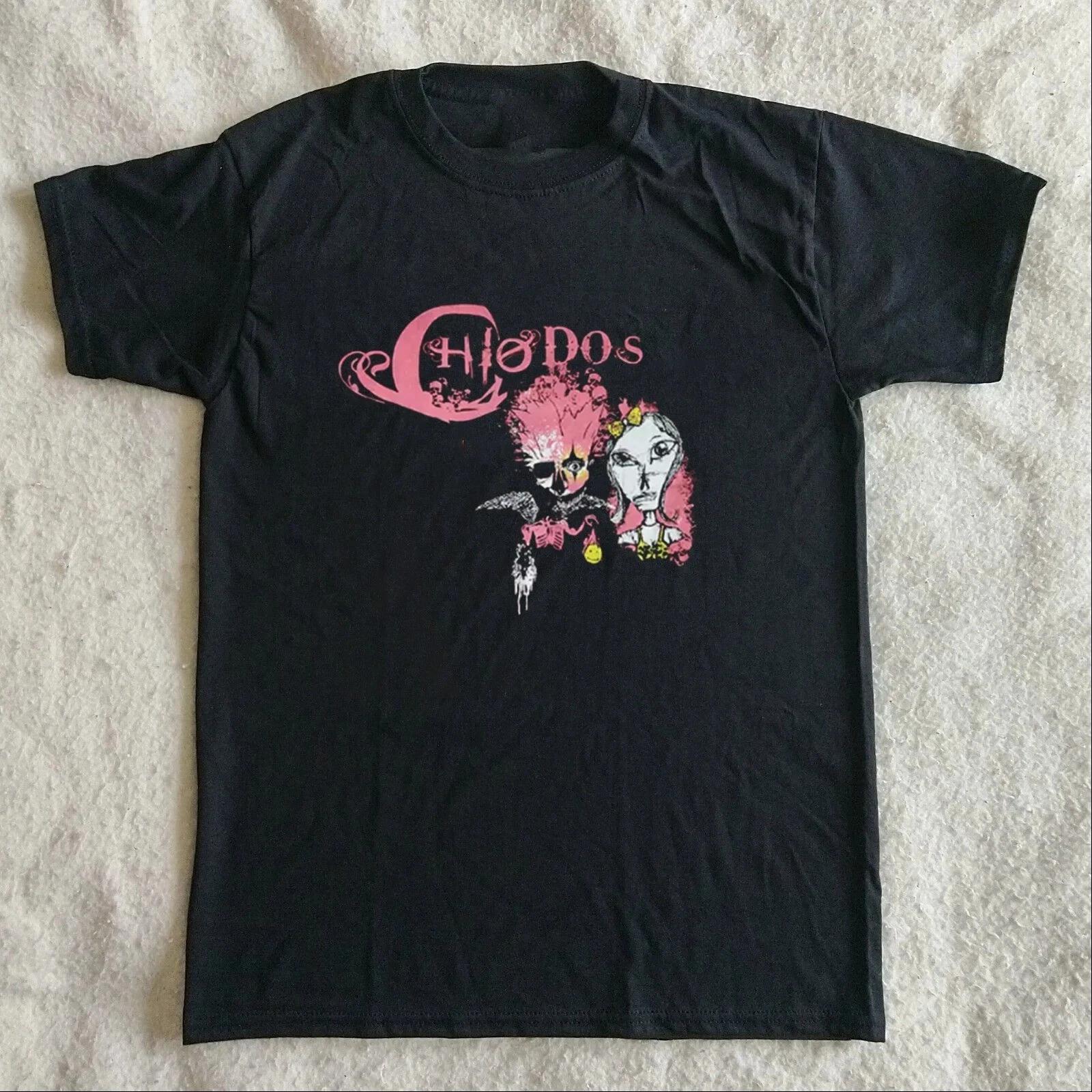 Chiodos Band Unisex Black Short Sleeve T Shirt Full TShirt Streetwear Harajuku S