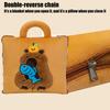 Travel Blanket and Pillow 2 In 1 Capybara Pillow Travel Blanket Airplane Compact Head Support Sleeping Mat for Kids Adults