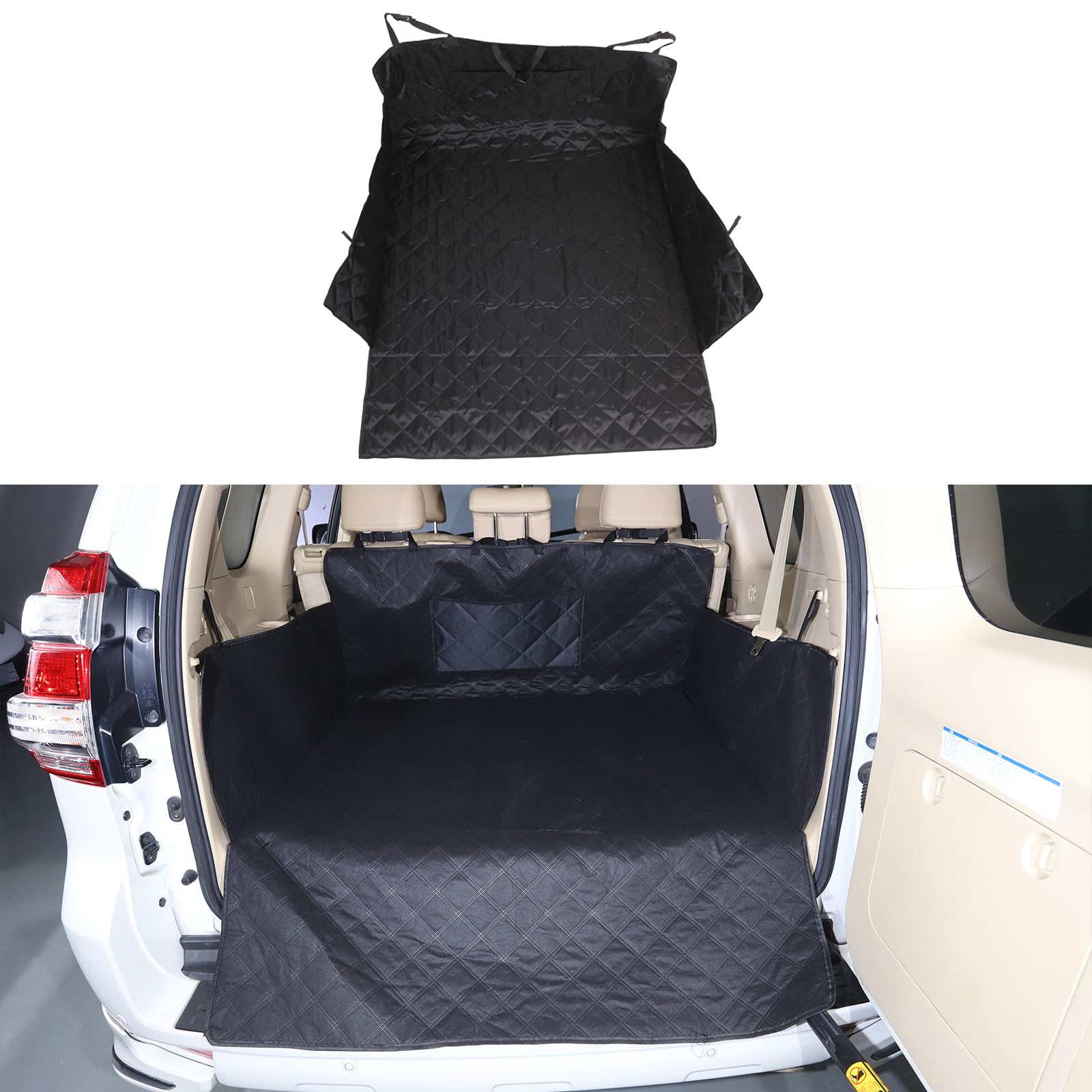 Toyota Prado Dedicated Trunk Drive Pet Seat Mat Cargo Luggage Car Bumper Stain Easy Design 2010-2023 Mat, Seat, Cover, Mat, Mat, Accessories, Pet/Dog