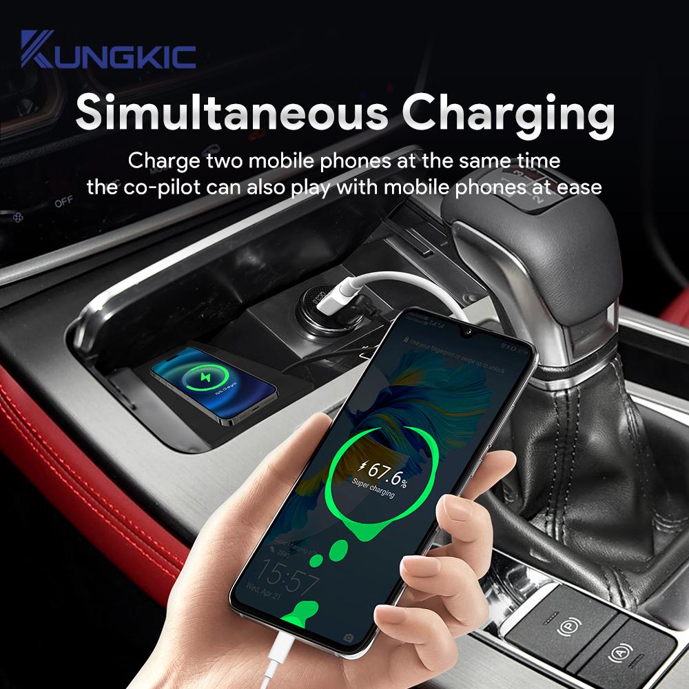 For Jetour X70 Plus 24-25 Wireless Charging Pad Auto Interior Accessories Car Phone Non-slip Charger Mat Silicone Protective Pad
