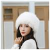 Autumn and Winter New Imitation Mink Hat Women's Mongolian Hat Thickened Warm Hat Women's Imitation Fur Fashion Simple Bucket Hat