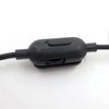 Replacement Nylons Braideds Gaming Headsets Sound Cable for GProX G433 G233 with Inline Controls