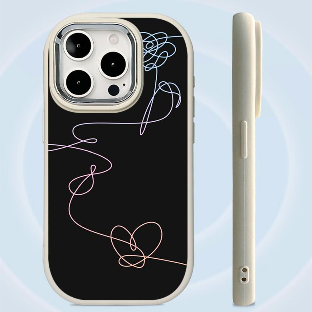 Ae85 Line Drawing Art Design Huse de telefon pentru Samsung A13 A32 A53 A04e A54 S23 S24 Ultra Infinix Hot 40i Huawei P30 Metal Camera Protectie Husa din spate