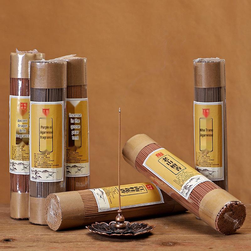Sandalwood & Ambergris Incense Sticks - Zhuang Chenxiang Pear Blossom for Home Aromatherapy