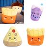 Creative Cartoon Snack And Beverage Little Rabbit Plush Pillow Sofa Cushion Stuffed Toy For Girls