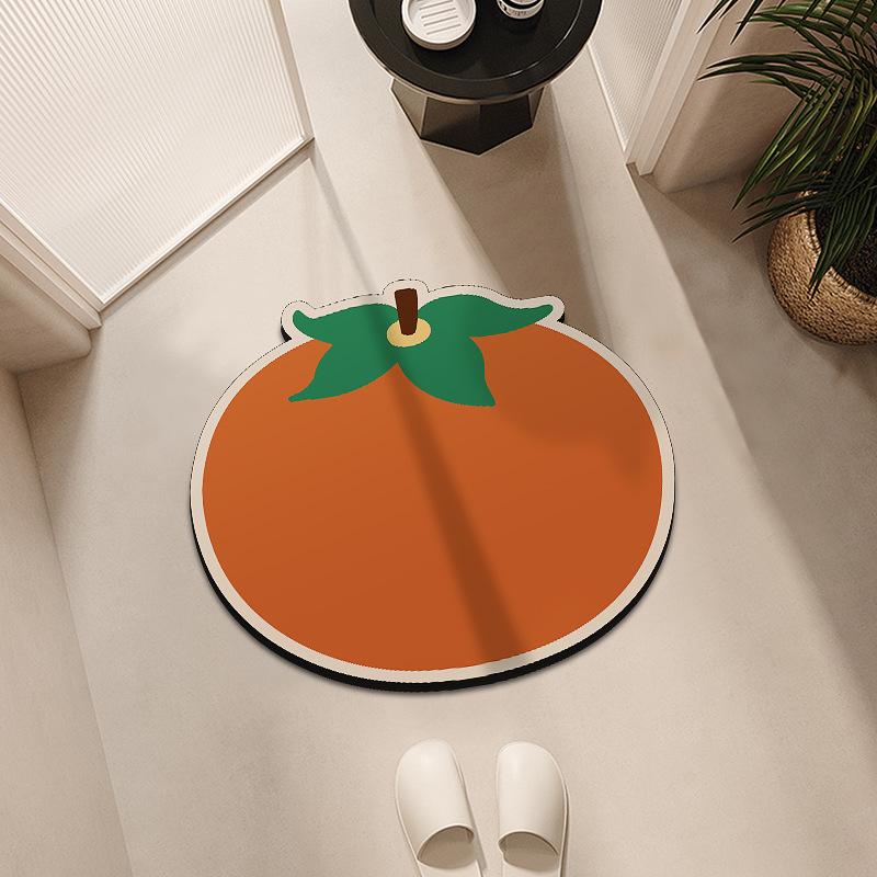 

Коврик для ванной комнаты Diatom Mud Mat Впитывающий мягкий коврик для туалета Коврик для ног для туалета Нескользящий быстросохнущий небольшой ковер для дома 40*60