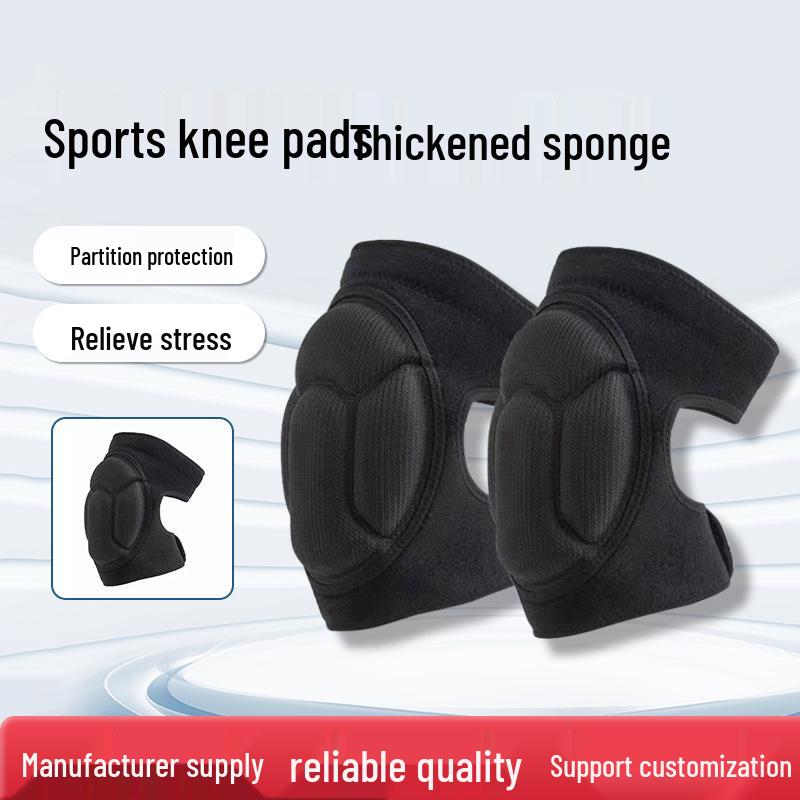Sportovní chrániče kolen a loktů Turtle Shell pro tanec, práci, zahradu, lední a kolečkové bruslení - zesílená ochrana pro muže a ženy