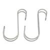 Hirojikku TQOOL Side Stability S-Hook Medium 100mm Stainless Steel 2 Pieces 95348