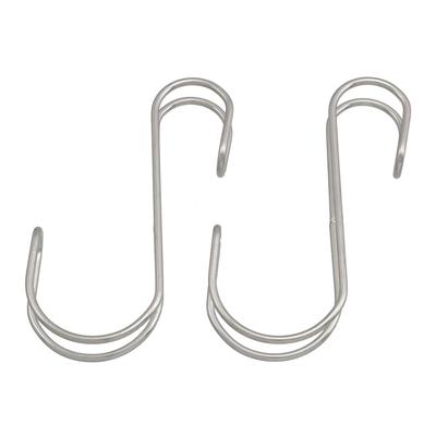 Hirojikku TQOOL Side Stability S-Hook Medium 100mm Stainless Steel 2 Pieces 95348