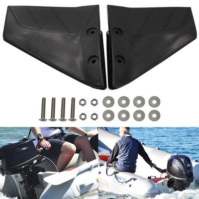 1 Set for 4-50 HP Outboard with Bolt Nut ABS Black Boat Parts Small Hydrofoil Boat Motor Stabiliser Engine Components