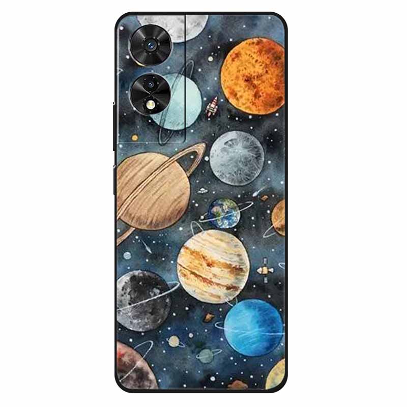 For TCL 505 Case Silicone Fashion Protective TPU Soft Funda for TCL 505 Phone Cover Animal Bumper for TCL505 Coque Shell Cute