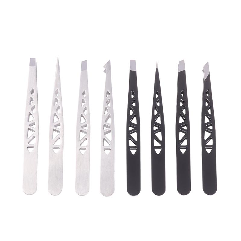 4Pcs Professional Tweezers Set - Perfect For Eyebrow Hair Removal, Splinter & Ingrown Hair Removal & For Men & Women