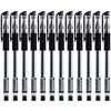 Deli 0.7mm Black Gel Pens